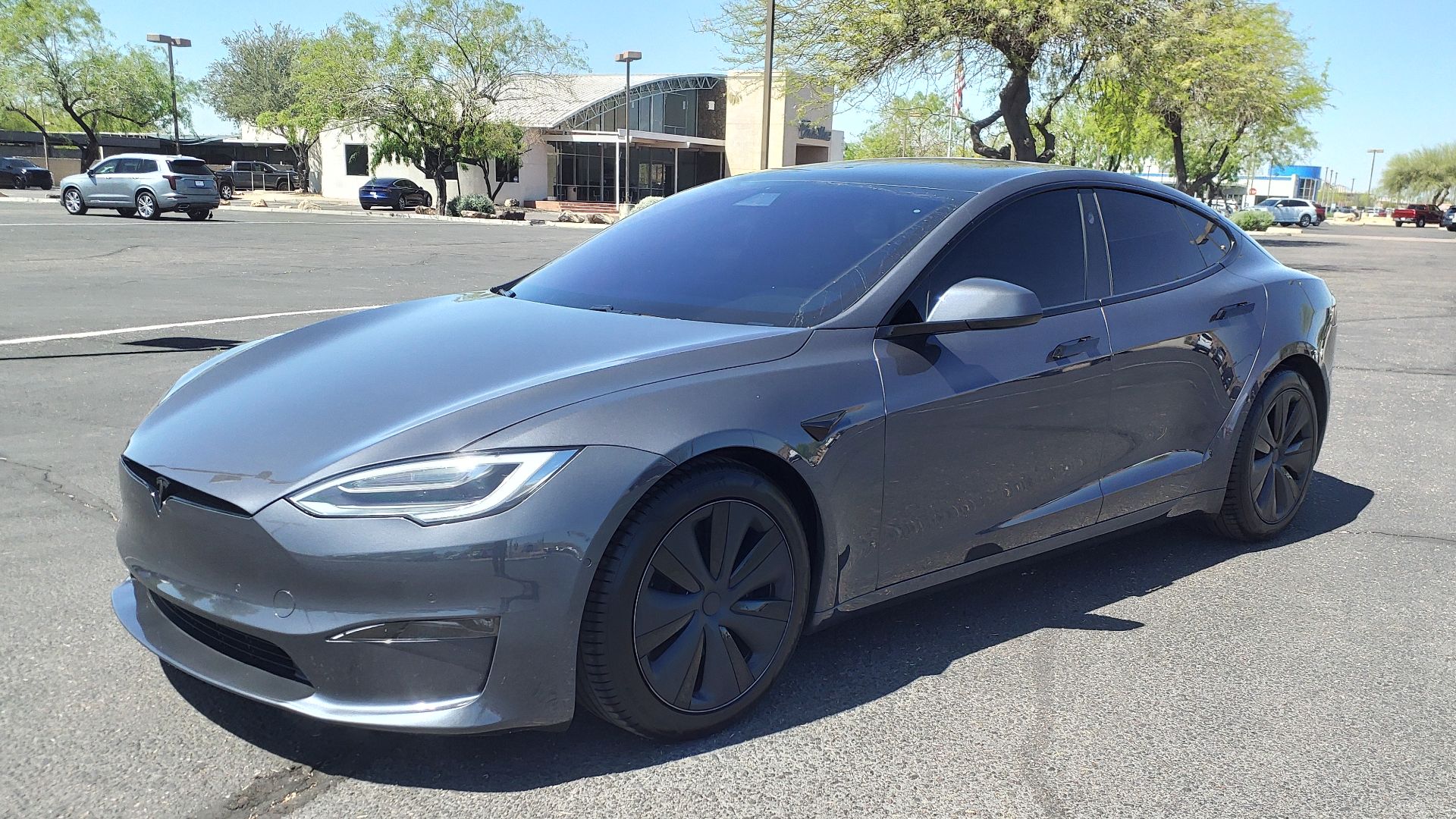 22 Tesla Model S Plaid - Shot at Earnhardt Cadillac in Scottsdale AZ