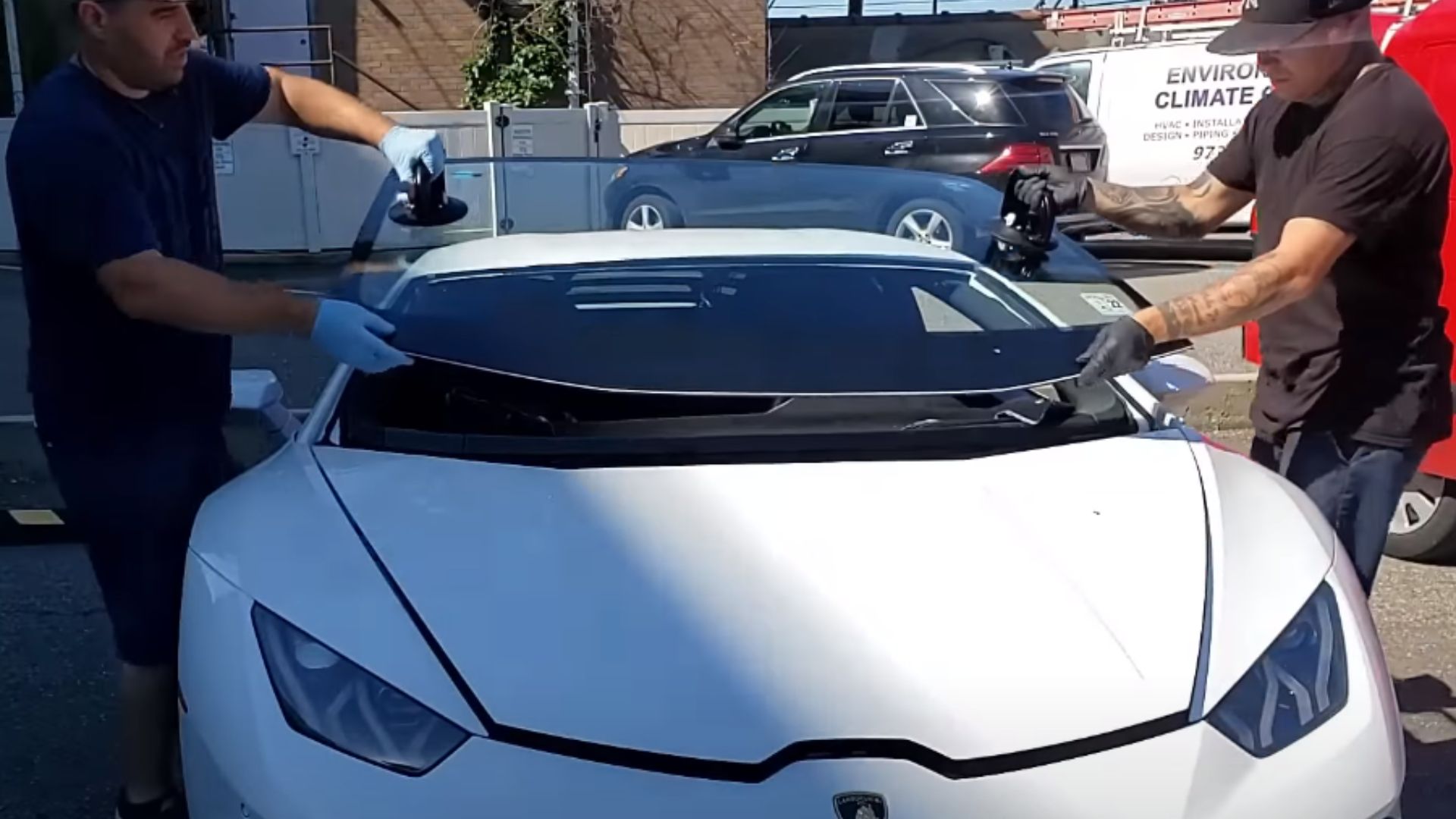 windshield replacement security