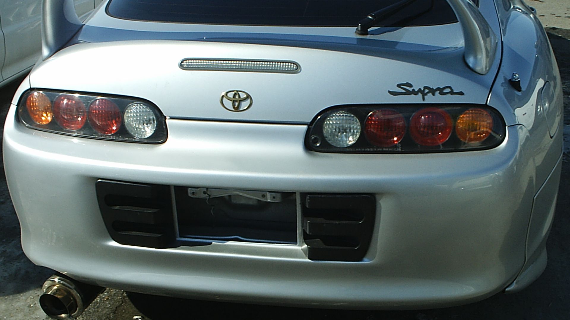 Toyota Supra Back