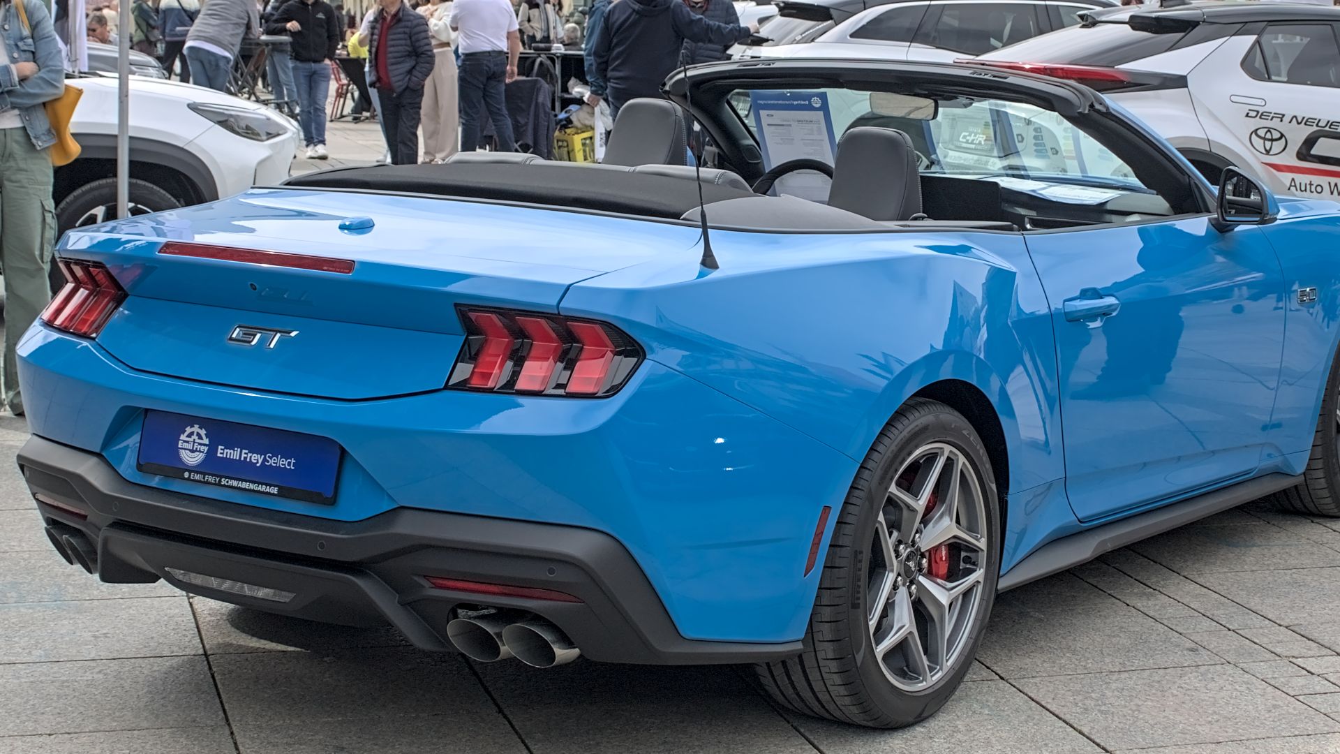 Ford Mustang VII Convertible at Autofrühling Ulm