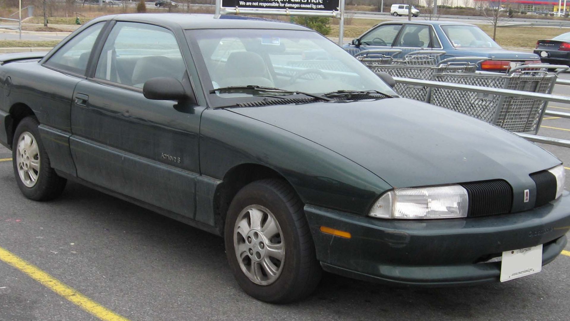 1992-1998 Oldsmobile Achieva photographed in USA.