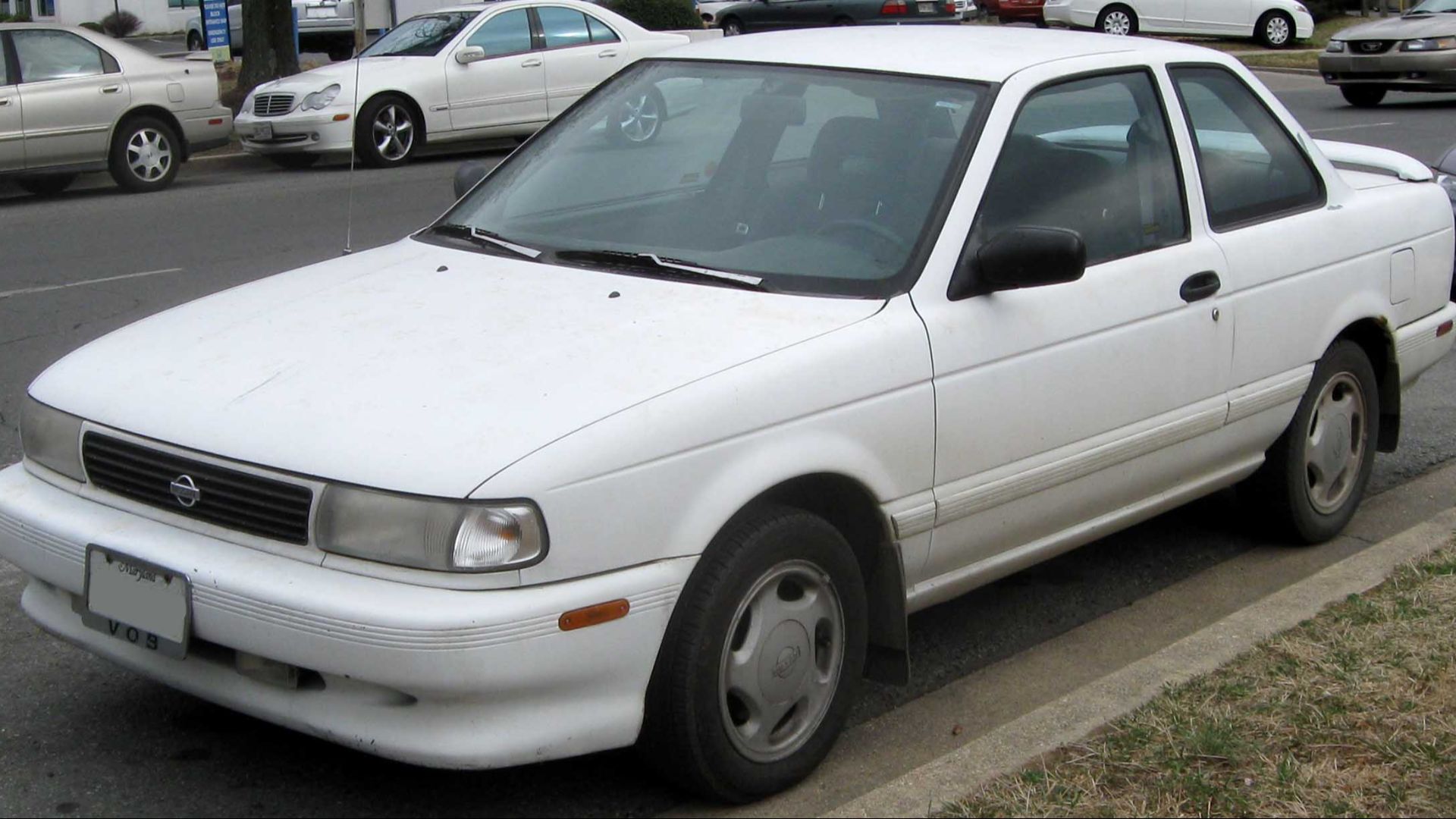 1991-1994 Nissan Sentra SE-R photographed in Silver Spring, Maryland, USA.