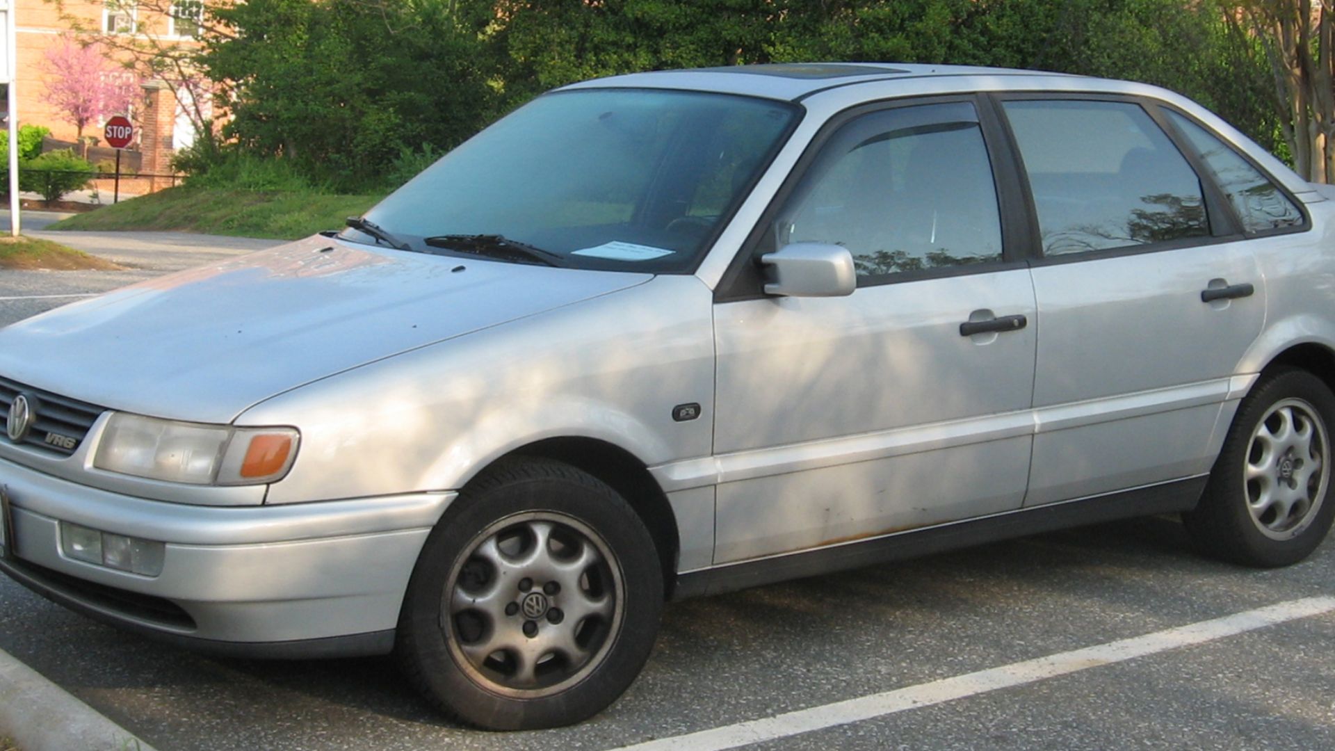 1994-1997 Volkswagen Passat photographed in College Park, Maryland, USA.