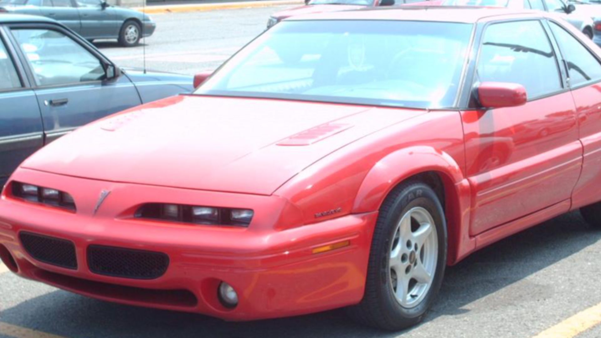 1994-1996 Pontiac Grand Prix photographed in Montreal, Quebec, Canada.