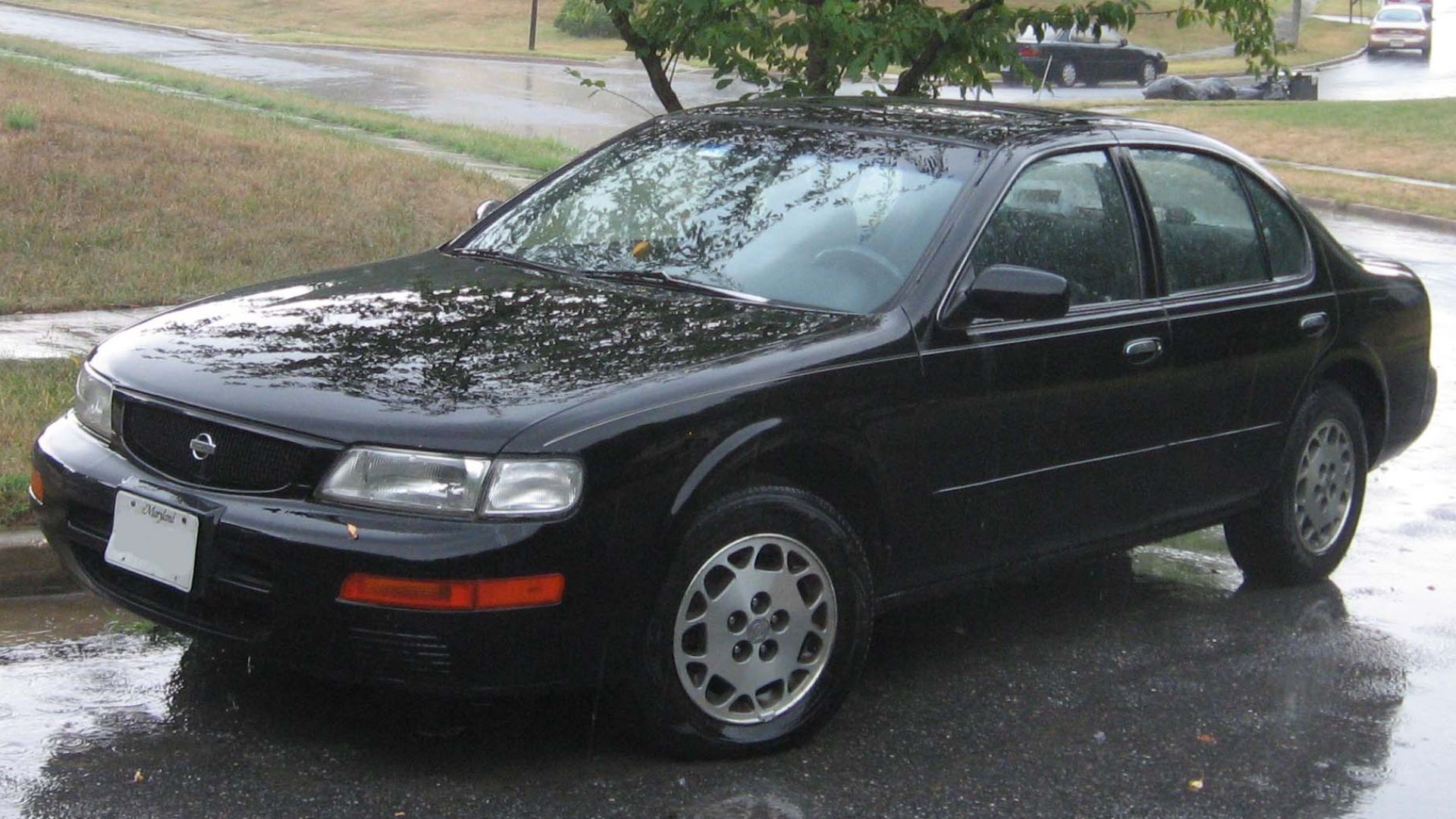1995-1996 Nissan Maxima photographed in USA.