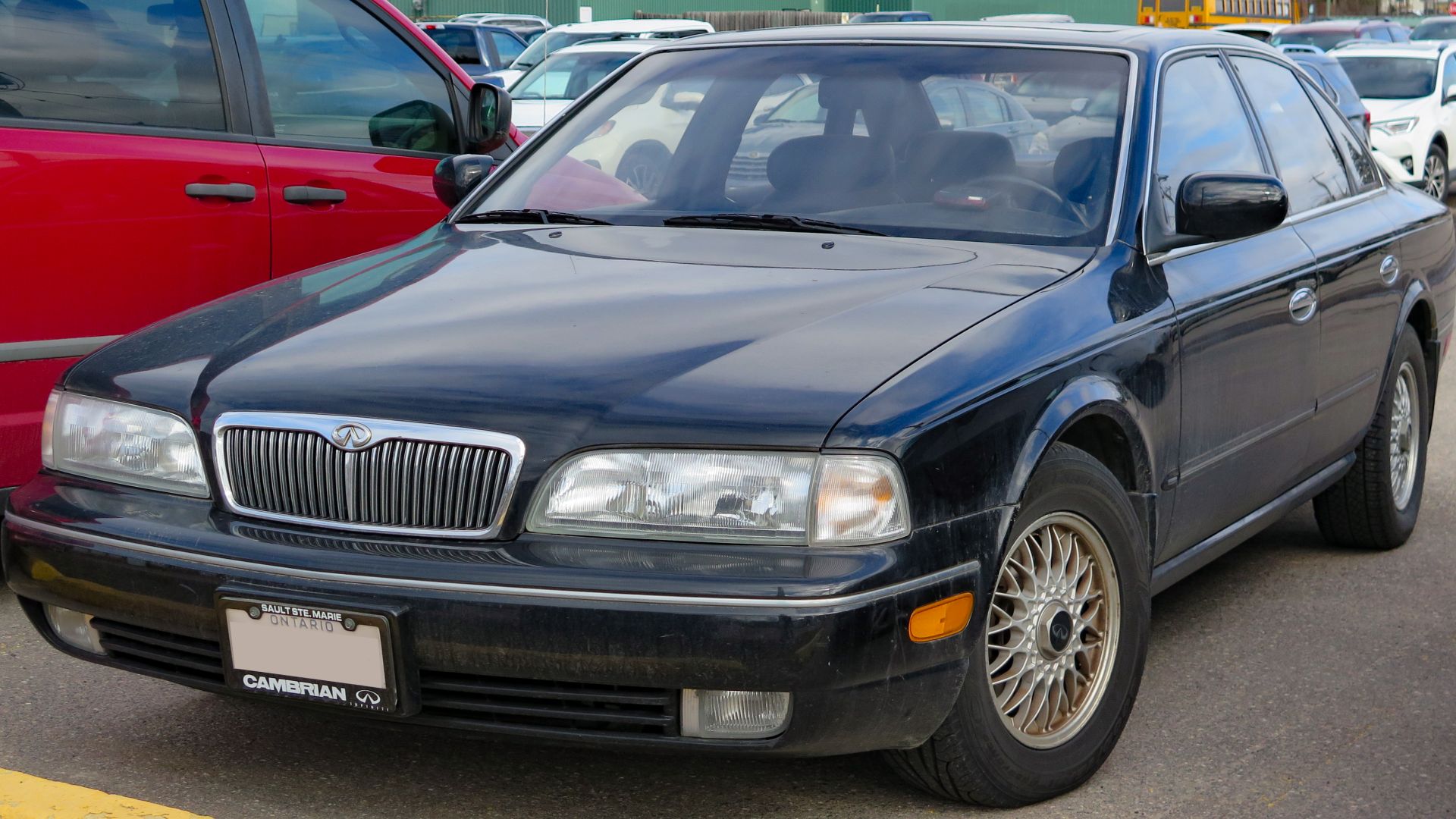 1994 Infiniti Q45a photographed in Sault Ste. Marie, Ontario, Canada.