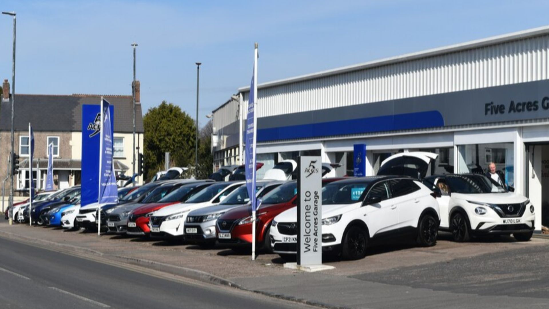 Car dealership at Five Acres