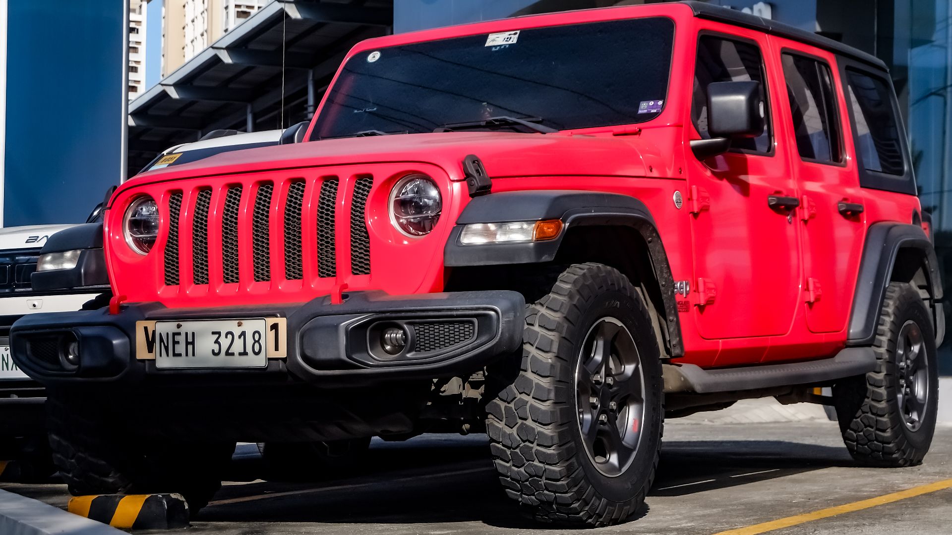 Firecracker Red Jeep Wrangler JL 3.6 Unlimited Sport V6