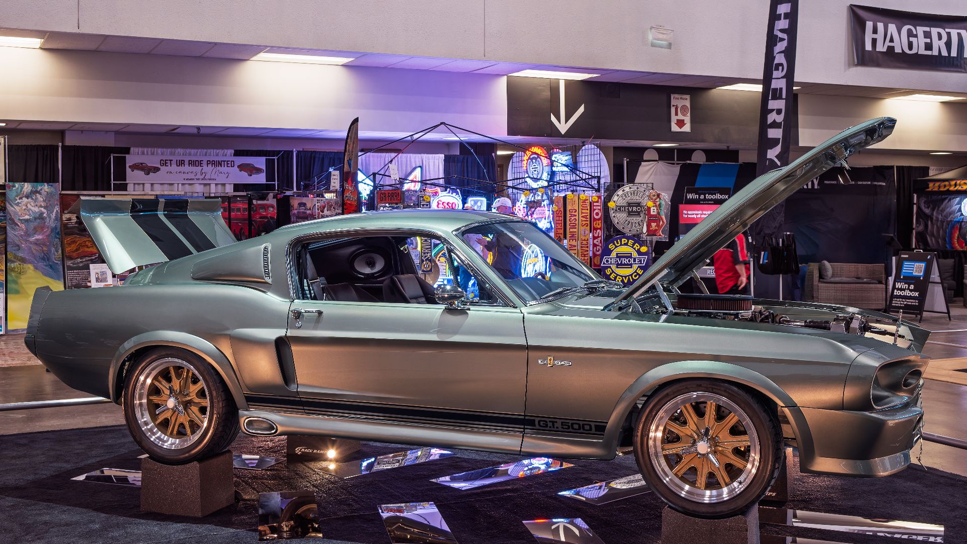 Taken at the 2025 Motorama Custom Car Show at the International Centre, Mississauga.