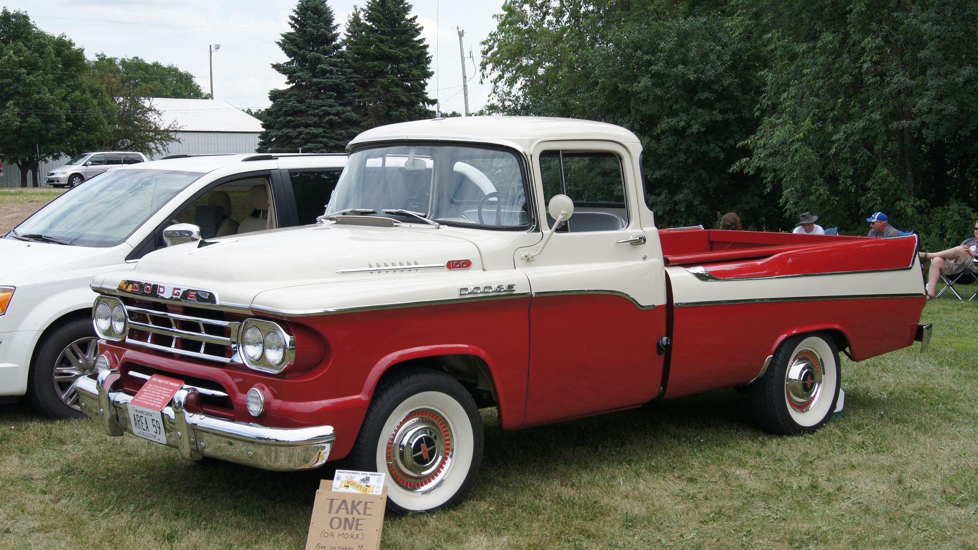 1959 Dodge Sweptside.
1st Combined Convention
28th Annual National DeSoto Club Convention & 44th Annual Walter P.Chrysler Club Convention
July 17 - 21, 2013

Lake Elmo, Minnesota