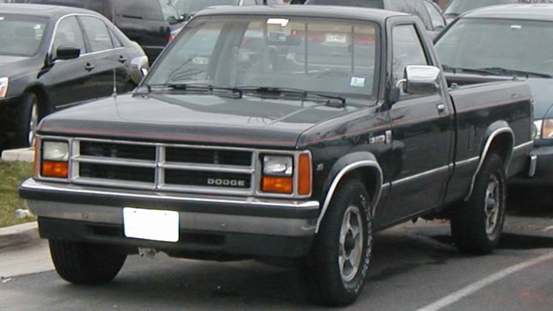 1987-1990 Dodge Dakota photographed in USA.