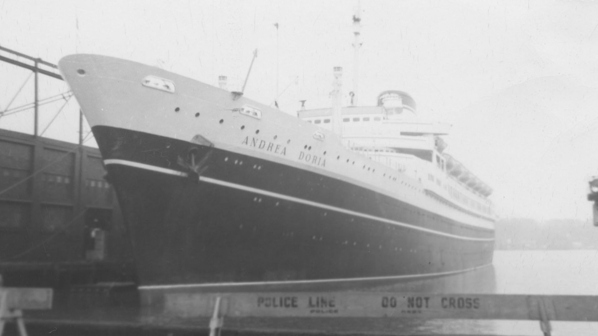 Andrea Doria ship the year that it sank