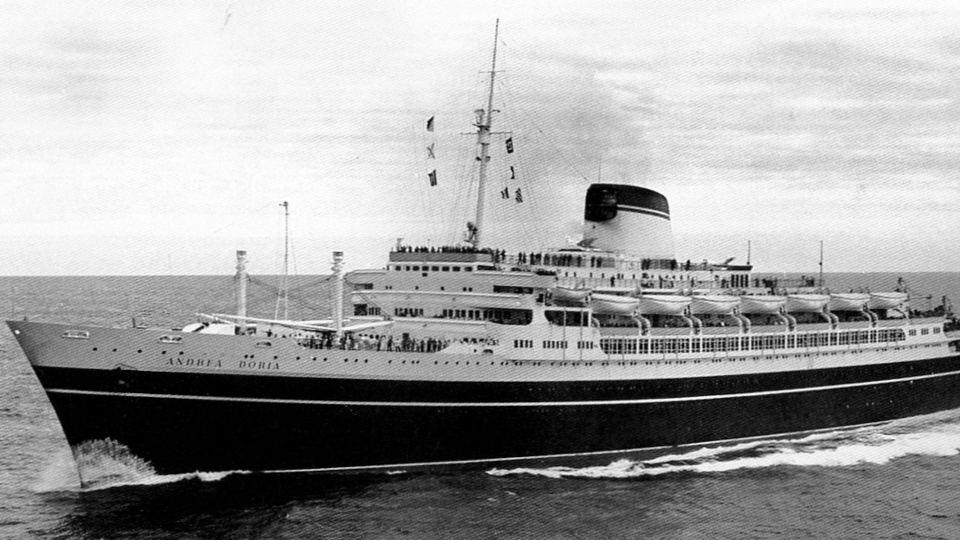 Andrea Doria at sea