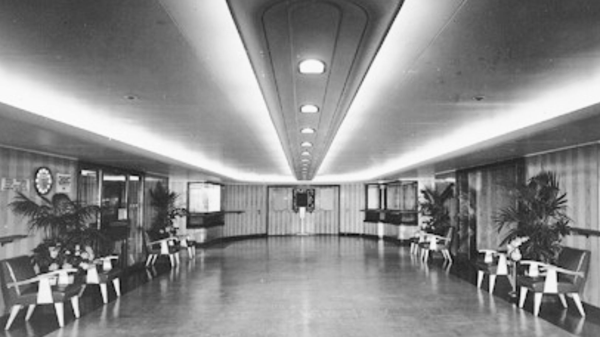 Vestibolo prima classe della turbonave Andrea Doria