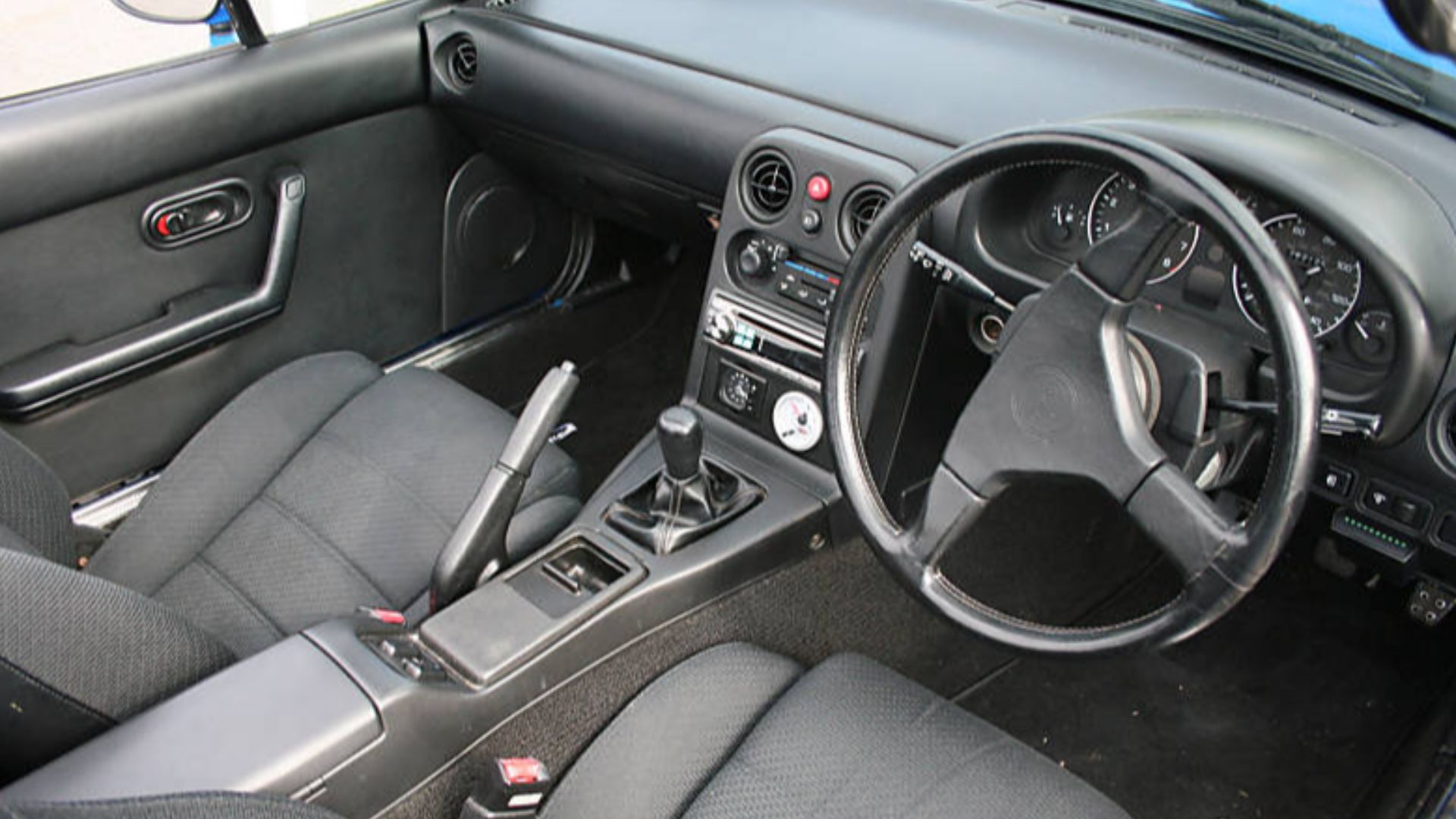 1990 Mazda MX5 Black Interior