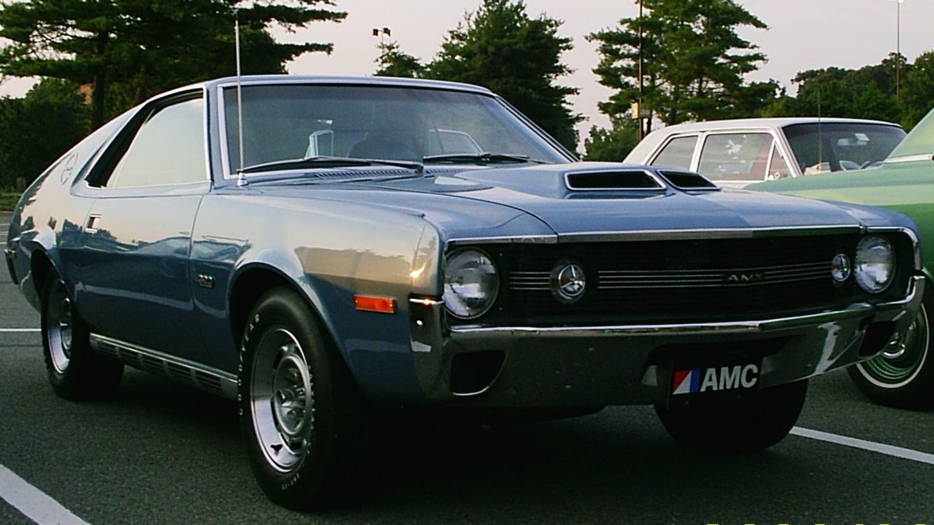 1970 AMX by American Motors Corporation (AMC) two-seat GT coupe - with the 390 (6.4 L) V8 Go-Package.