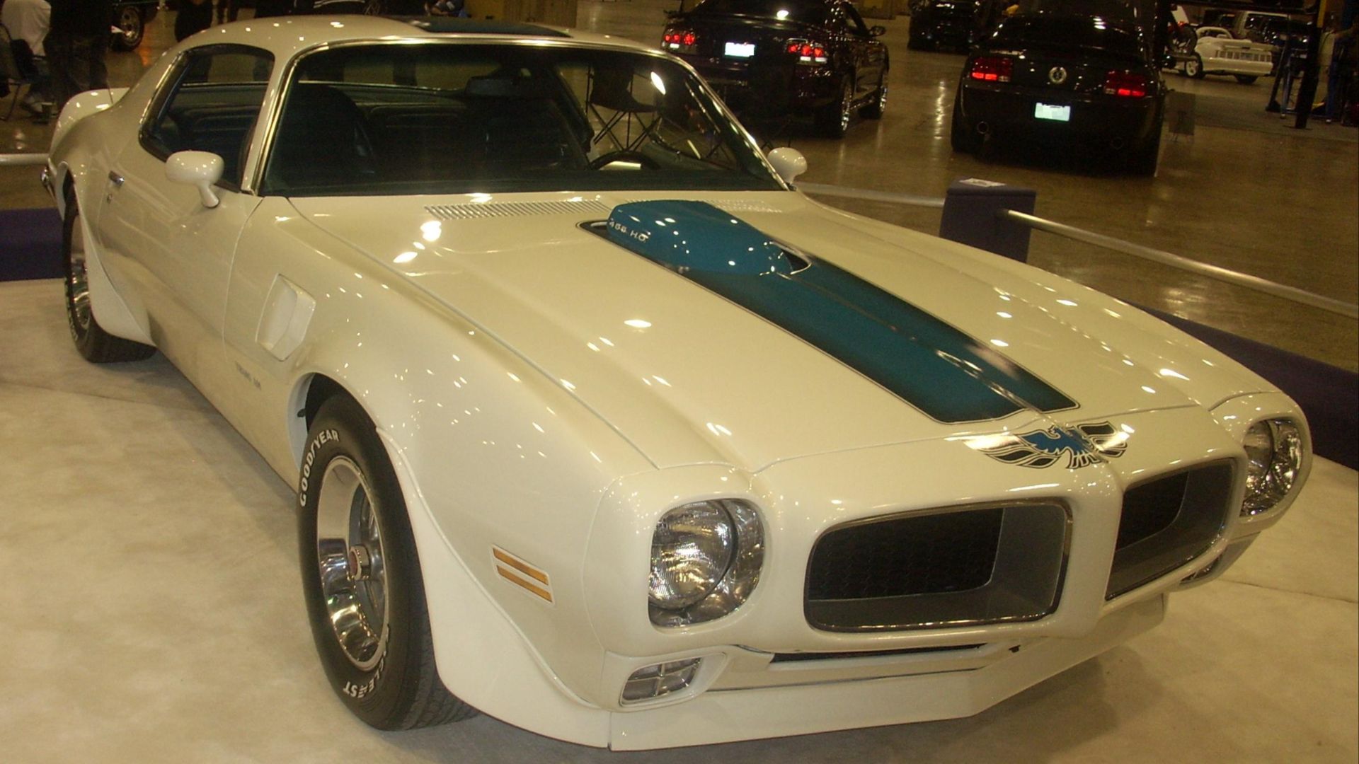1972 Pontiac Trans Am photographed at Auto classique Montréal 2008.