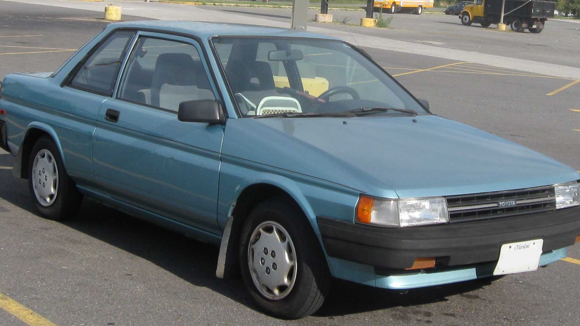 1987-1990 Toyota Tercel photographed in Oxon Hill, Maryland, USA.