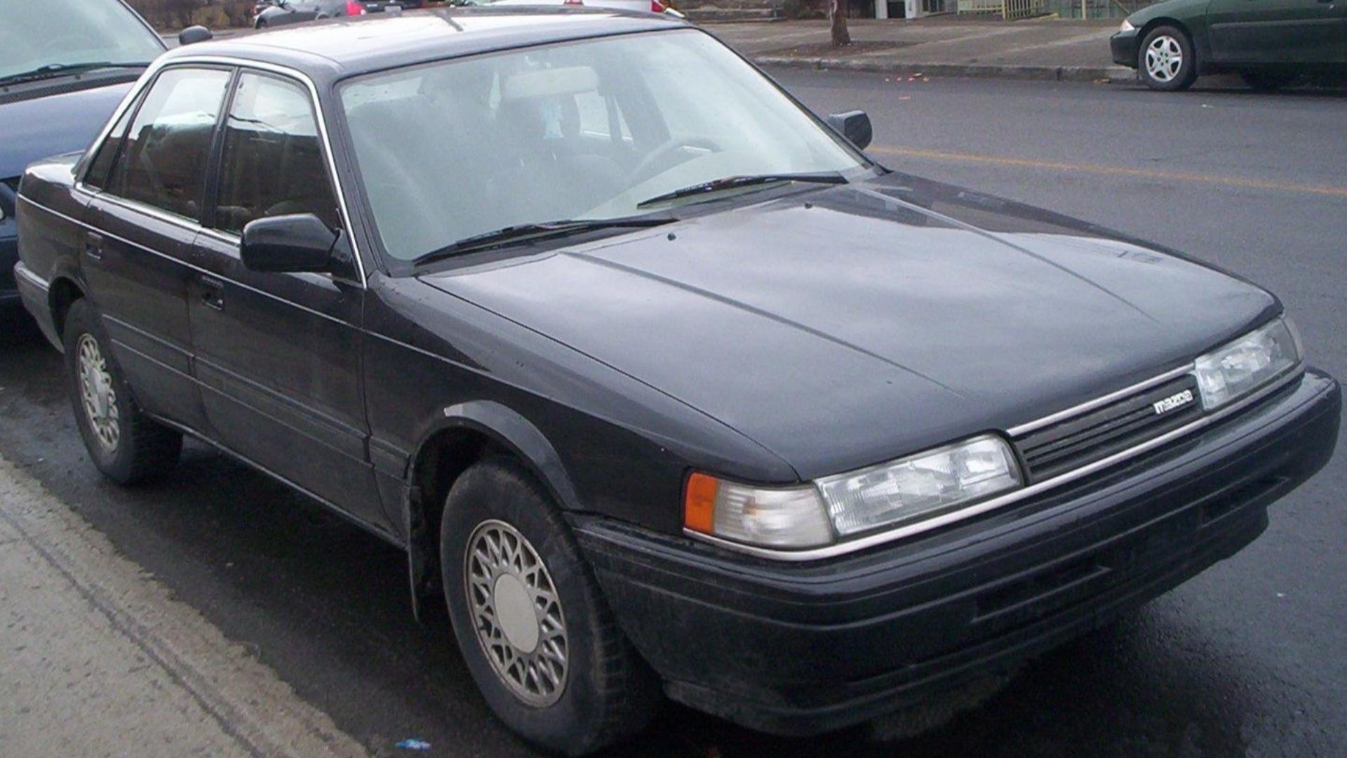 1990-1992 Mazda 626 photographed in Montreal, Quebec, Canada.