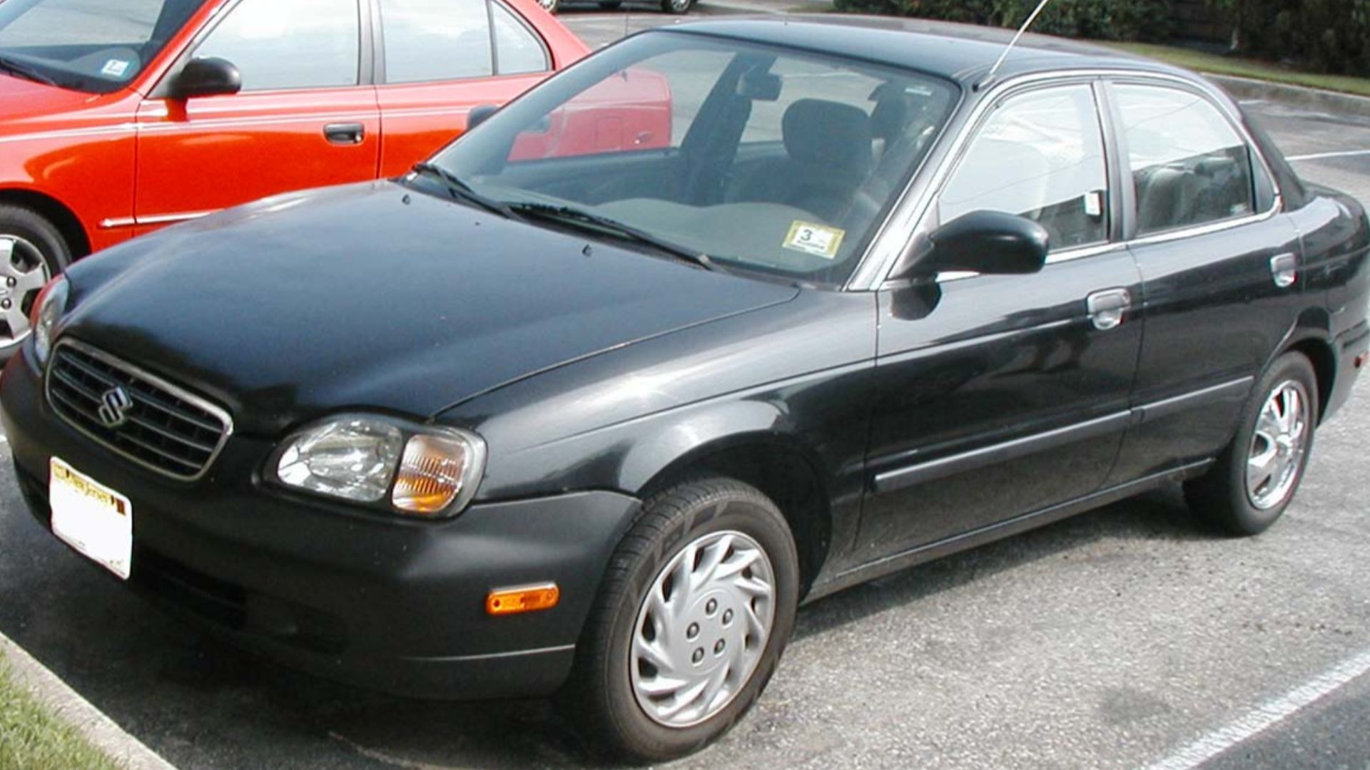 1999-2002 Suzuki Esteem photographed in USA.