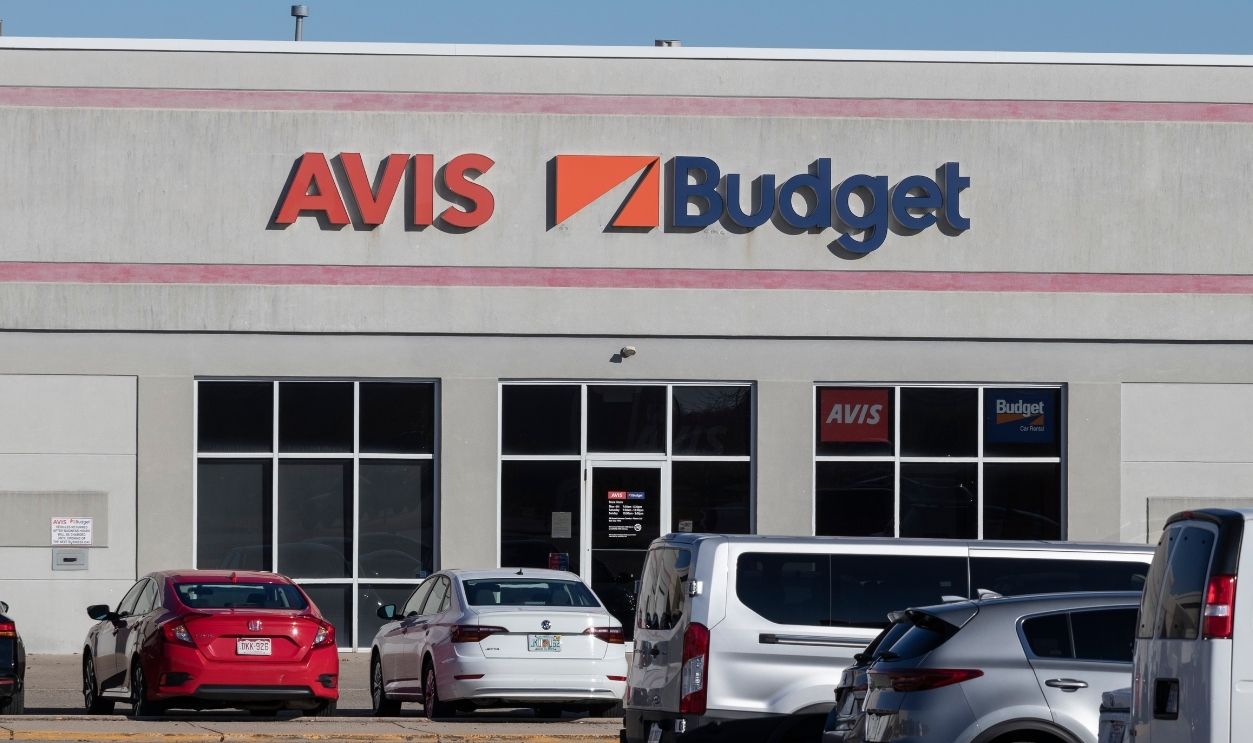 Dayton - Circa November 2021: Avis and Budget rent-a-car location. Avis and Budget are part of the Avis Budget Group.