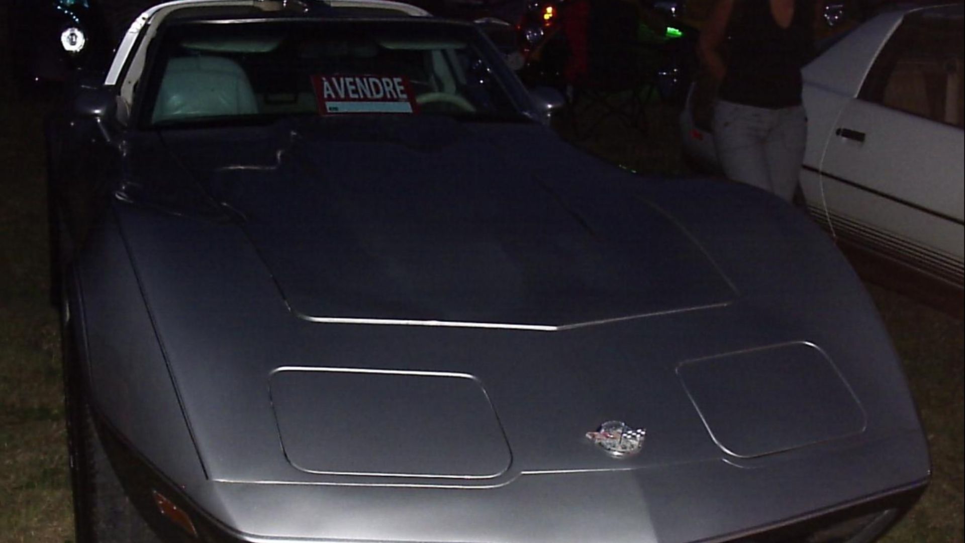 Chevrolet Corvette photographed in Mont St. Hilaire, Quebec, Canada at the Auto classique VAQ Mont St-Hilaire.