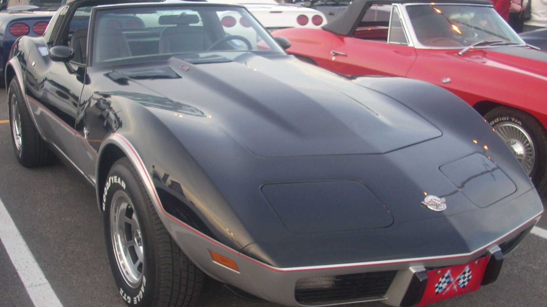 Chevrolet Corvette C3 photographed in Laval, Quebec, Canada at Centropolis Laval.