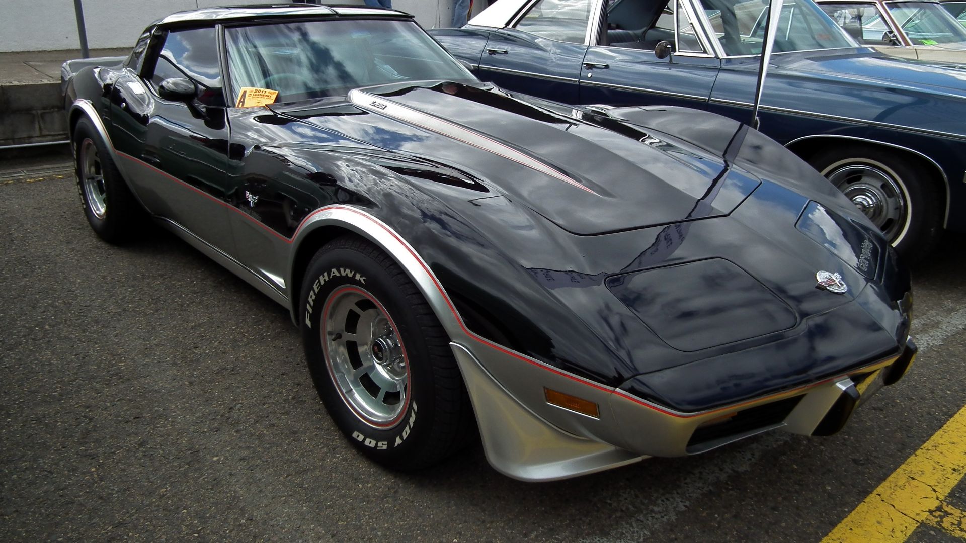 1978 Chevrolet Corvette Indianapolis Pace Car coupe. Taken at Shannon's Eastern Creek Classic 2011, held at Eastern Creek Raceway Sydney.
