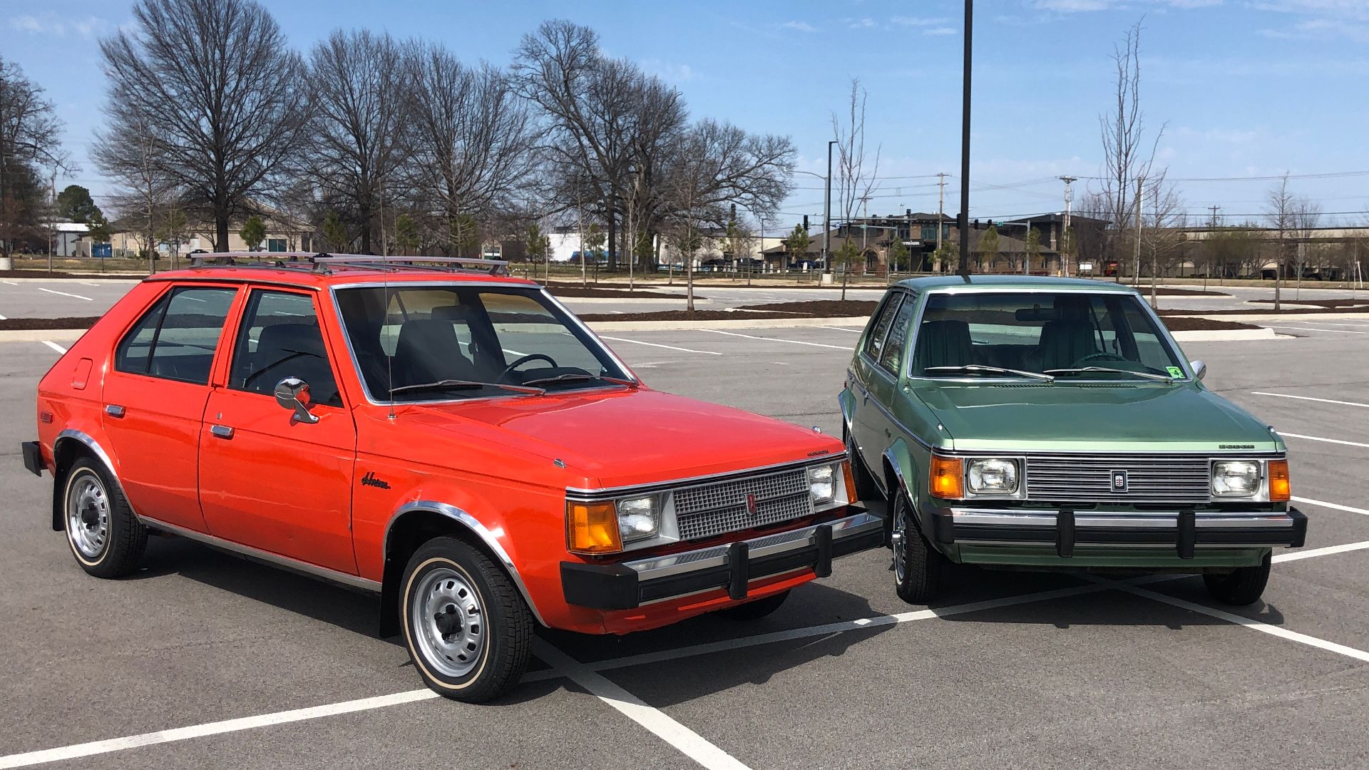 A 1979 & 1978 Plymouth Horizon & Dodge Omni