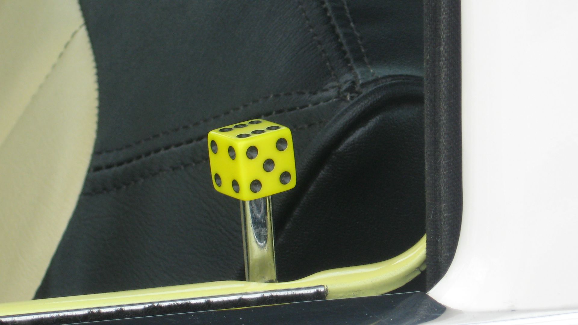 Custom door lock knob, shot at local car show/swap meet