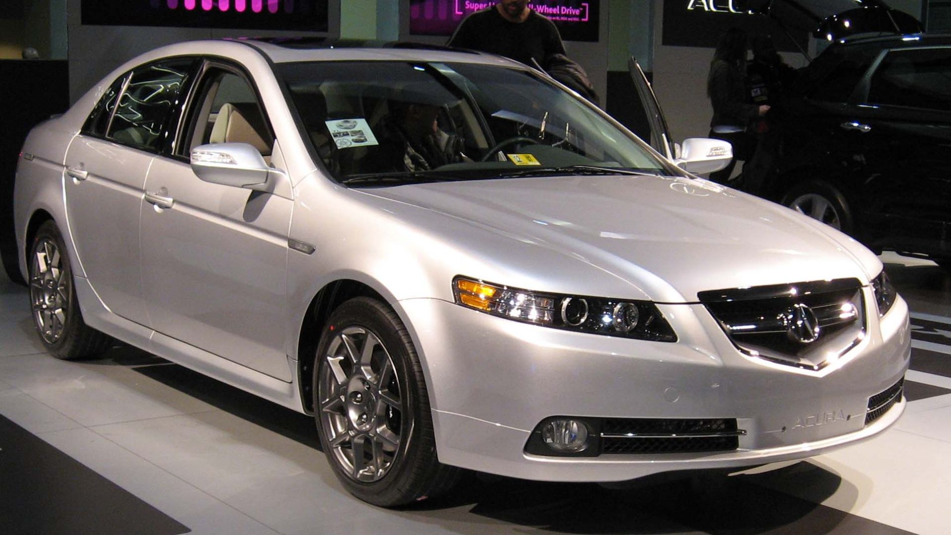 2007 Acura TL Type-S photographed at the Washington Auto Show.