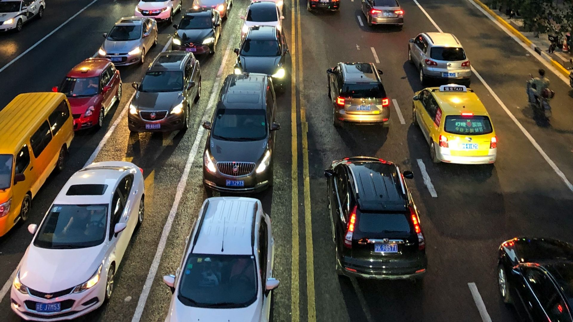 cars on road during daytime