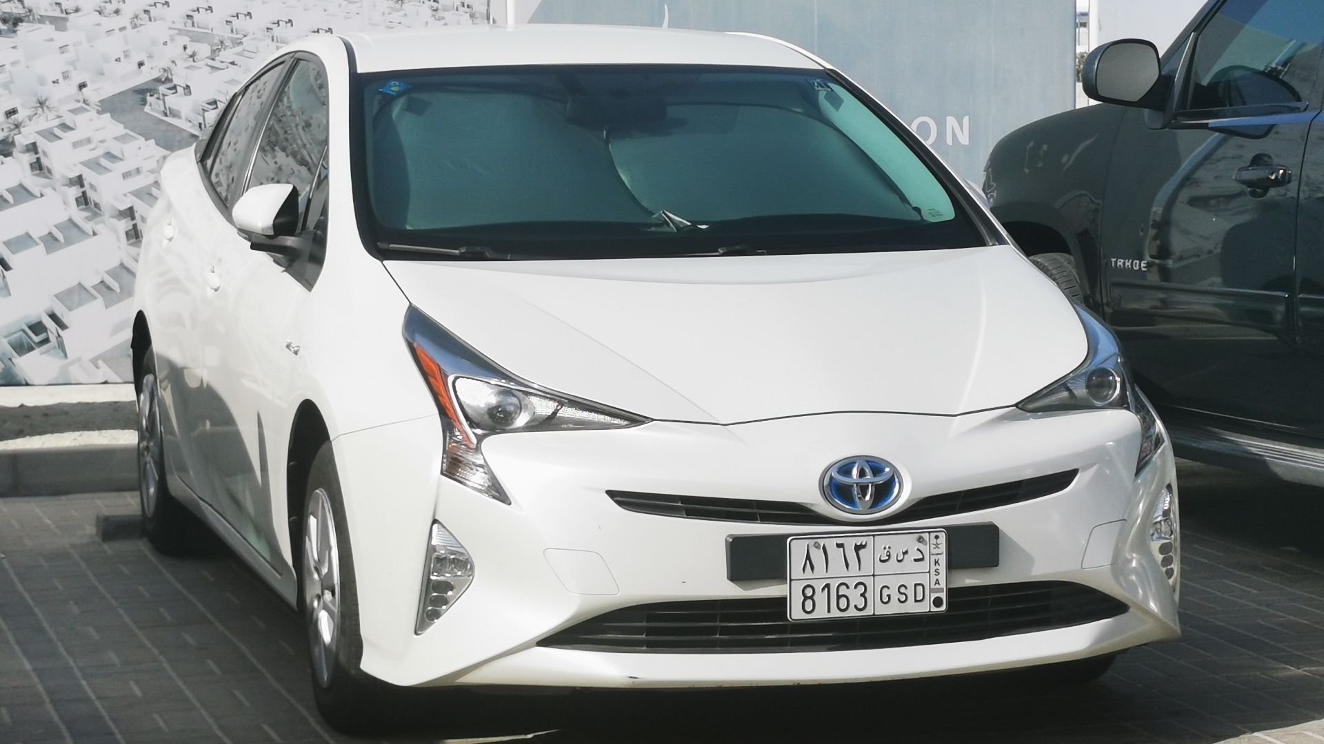 GCC Spec Toyota Prius spotted in Bahrain.