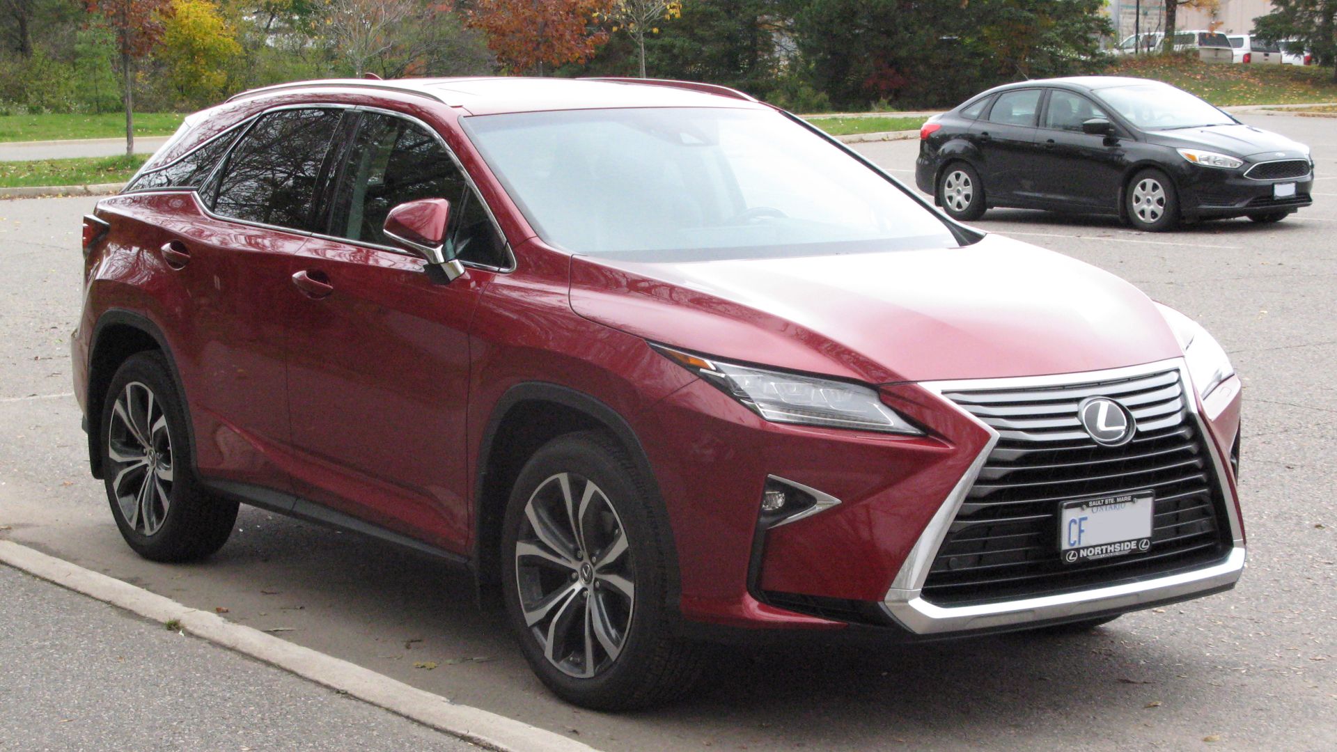 2018 Lexus RX350 photographed in Sault Ste. Marie, Ontario, Canada