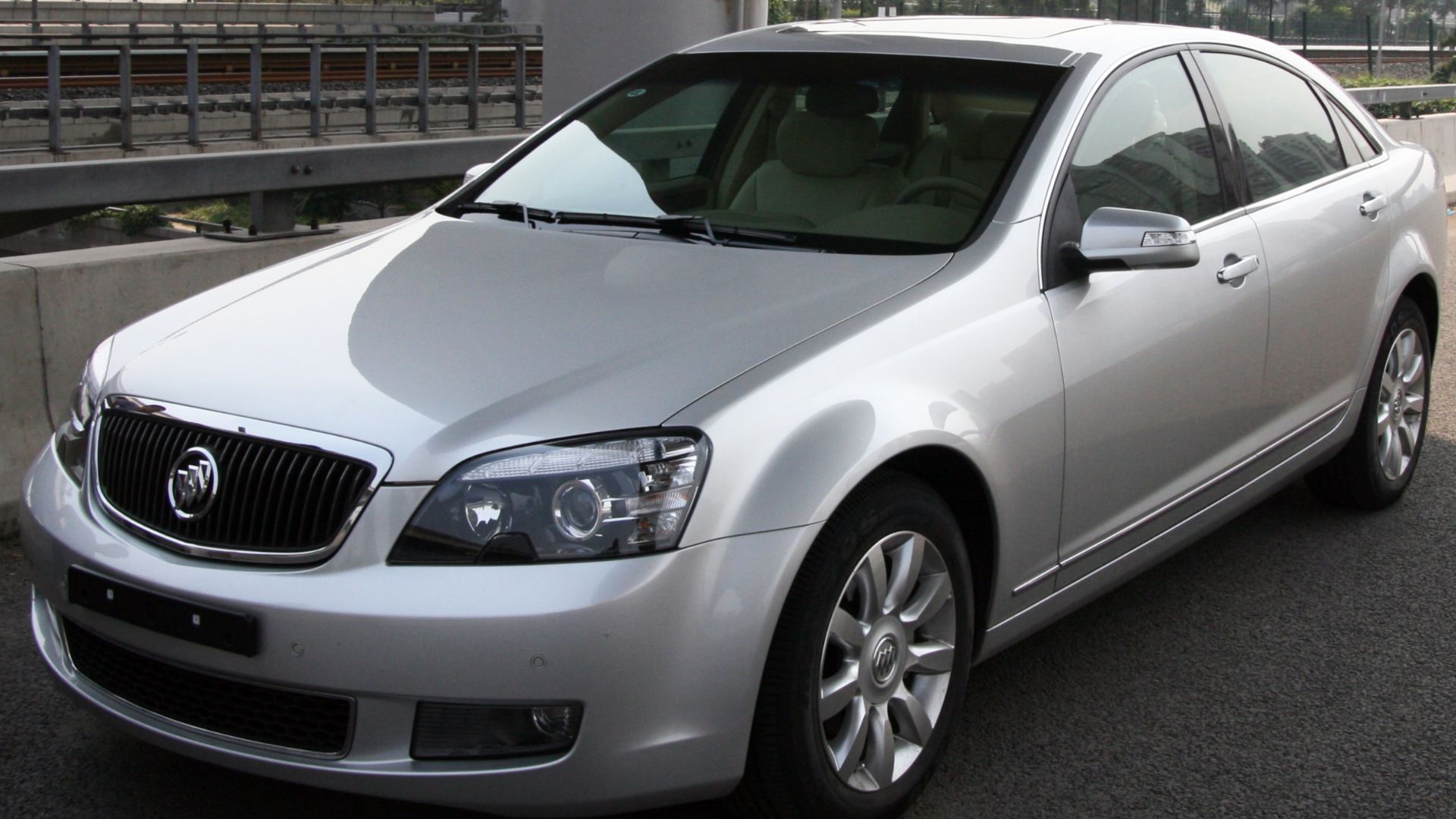 2007 Buick Park Avenue, photographed in Beijing, China during a television test drive production.