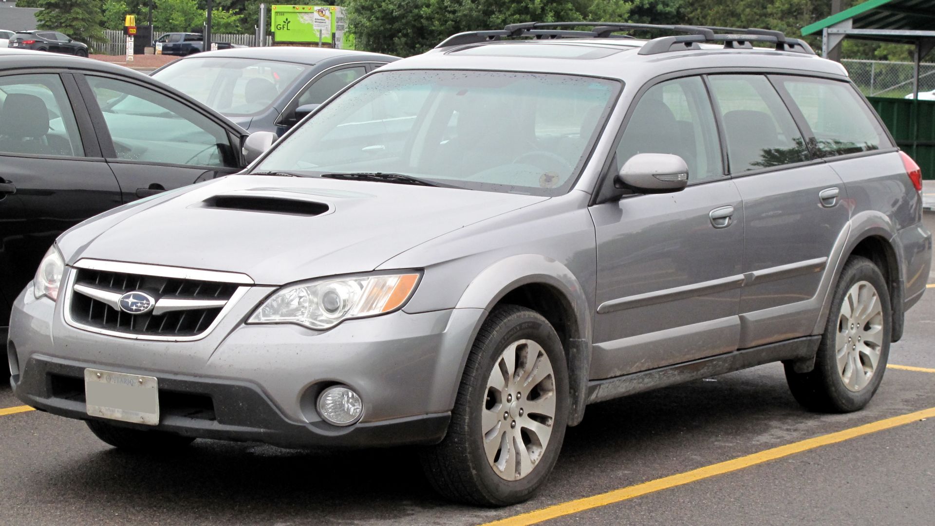 2008 Subaru Outback 2.5XT Limited photographed in Sault Ste. Marie, Ontario, Canada.