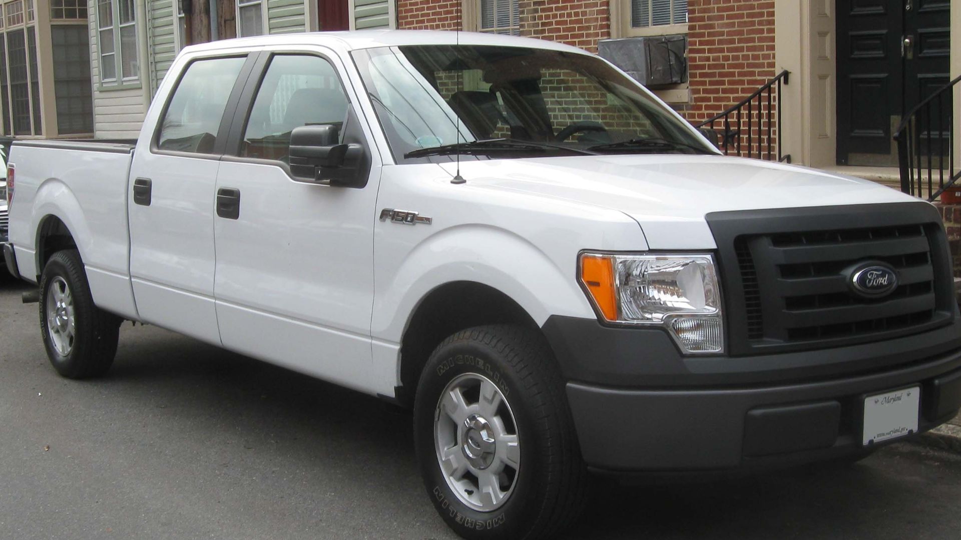 2009-2010 Ford F-150 photographed in Annapolis, Maryland, USA.