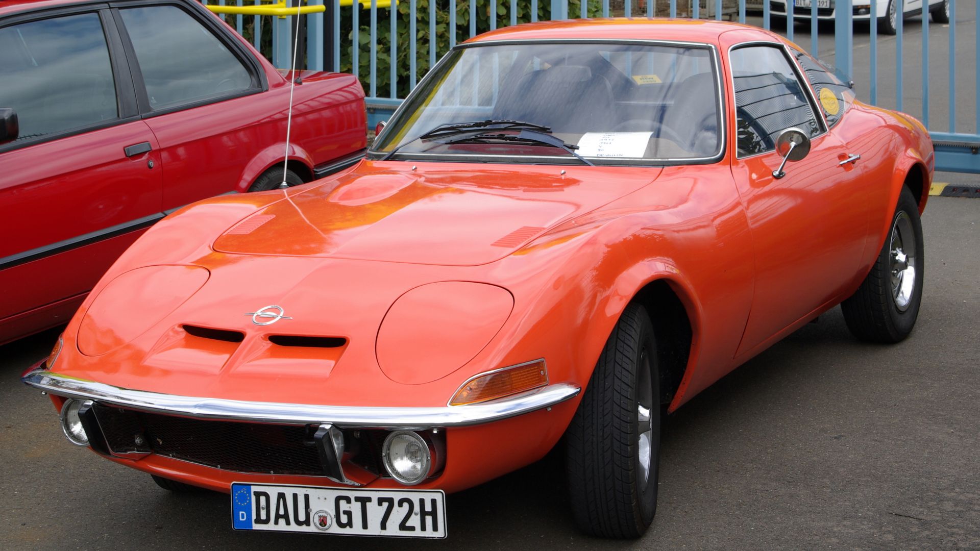 Opel GT, Baujahr 1972, 1900 cm³, 4 Zyl., 90 PS, Bitburg Classic 2012
