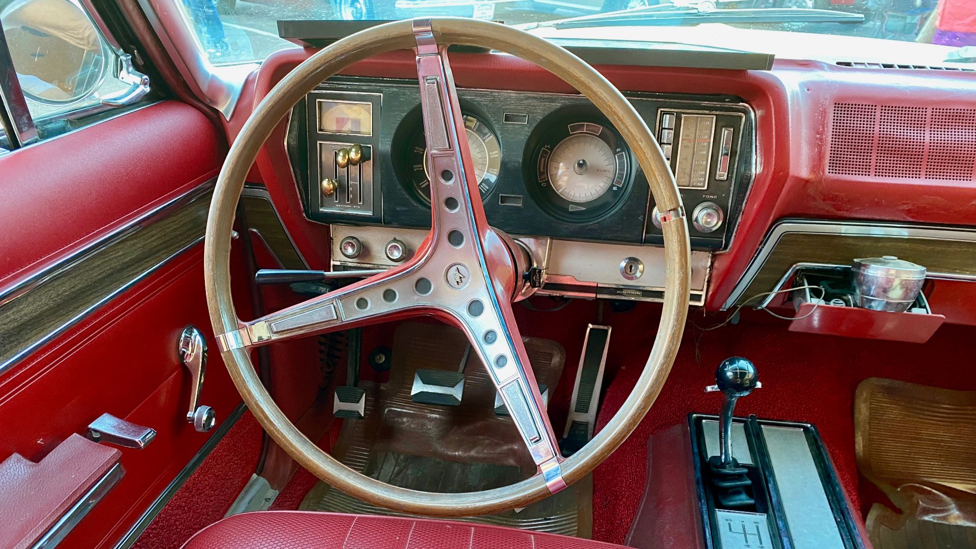 1967 AMC Marlin, a full-sized, two-door fastback positioned in the
