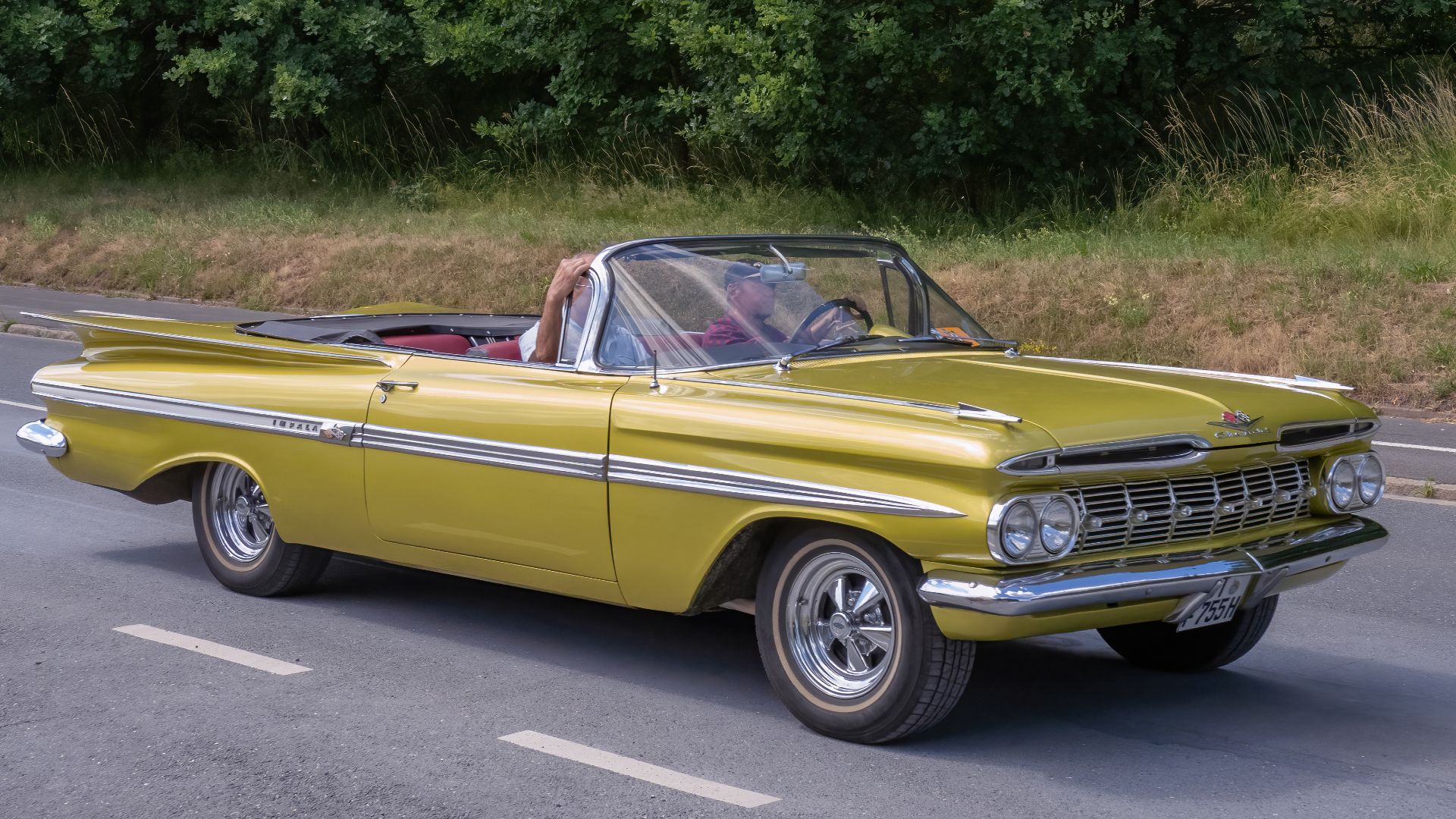 1959 Chevrolet Impala at the Oldtimer Meeting 2022 in Kulmbach