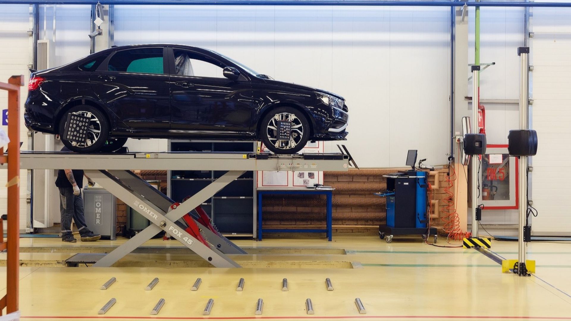LADA Vesta Sport, Wheel alignment