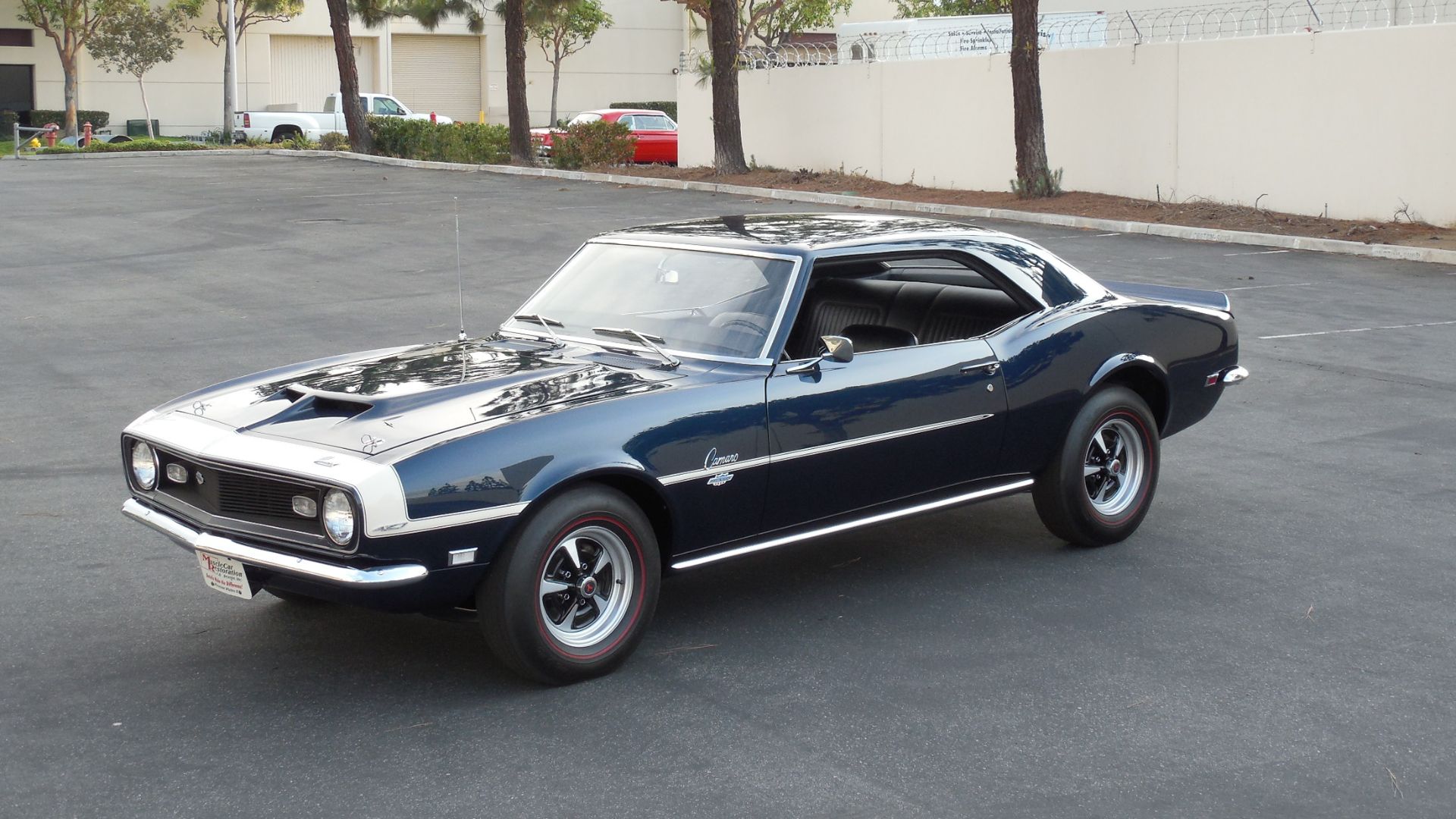 1968 Yenko Camaro, Fathom Blue fully restored.