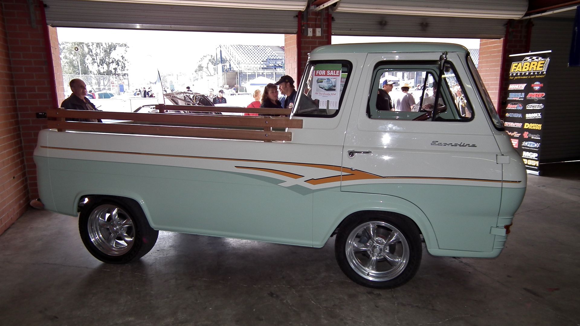 1961 Ford Econoline pick up. Taken at the 2011 New South Wales All Ford Day, held at Eastern Creek Raceway.