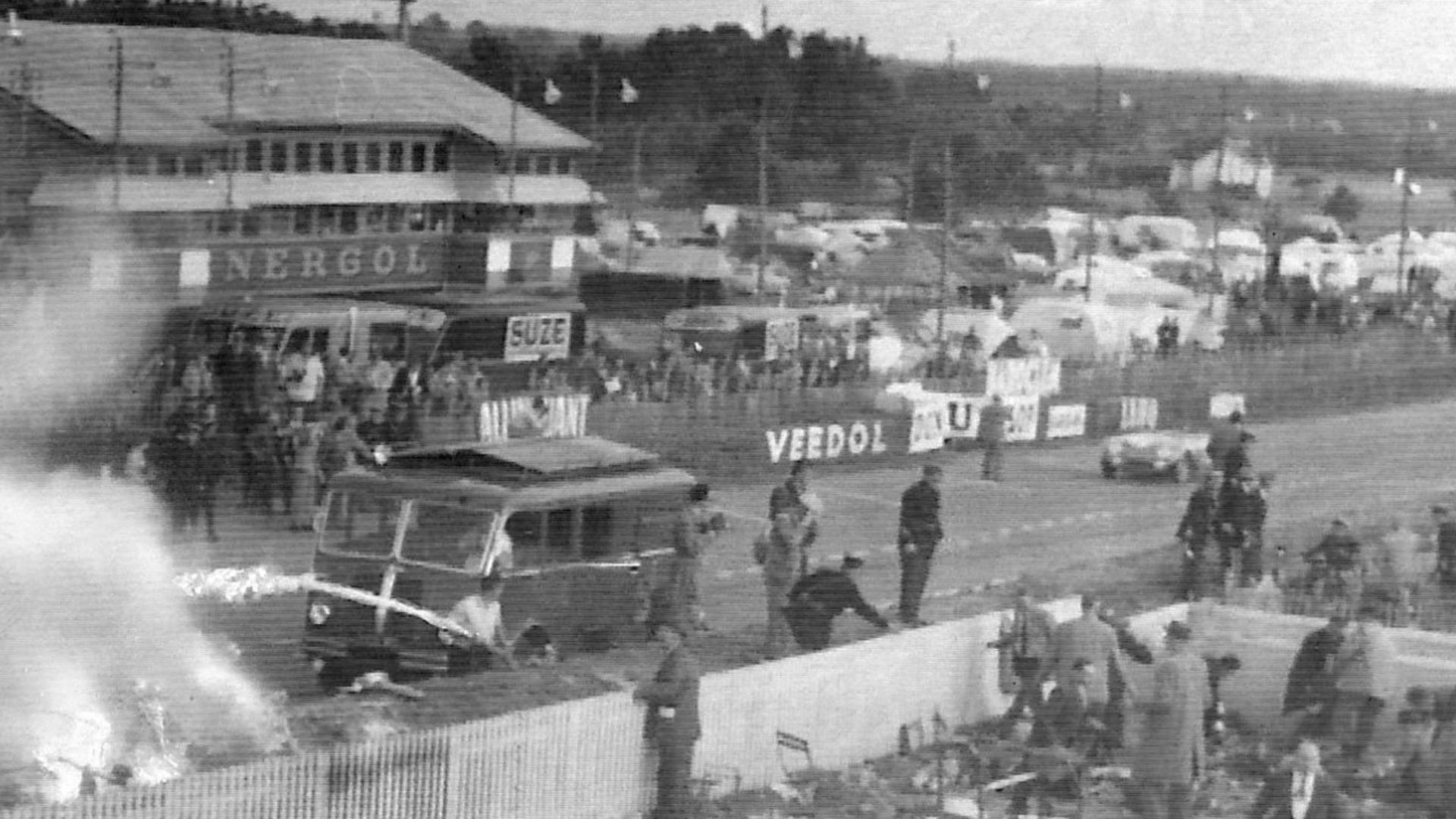 The aftermath of the Le Mans disaster