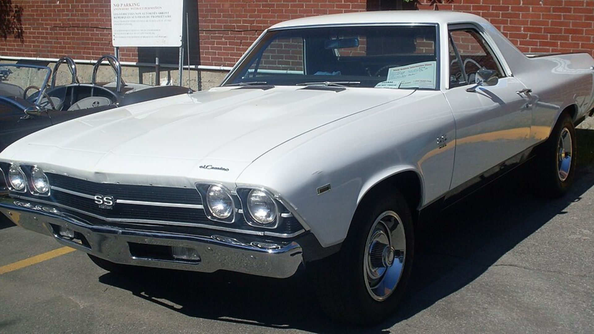 1969 Chevrolet El Camino SS photographed in Ste. Anne De Bellevue, Quebec, Canada at Cruisin' At The Boardwalk 2013.
