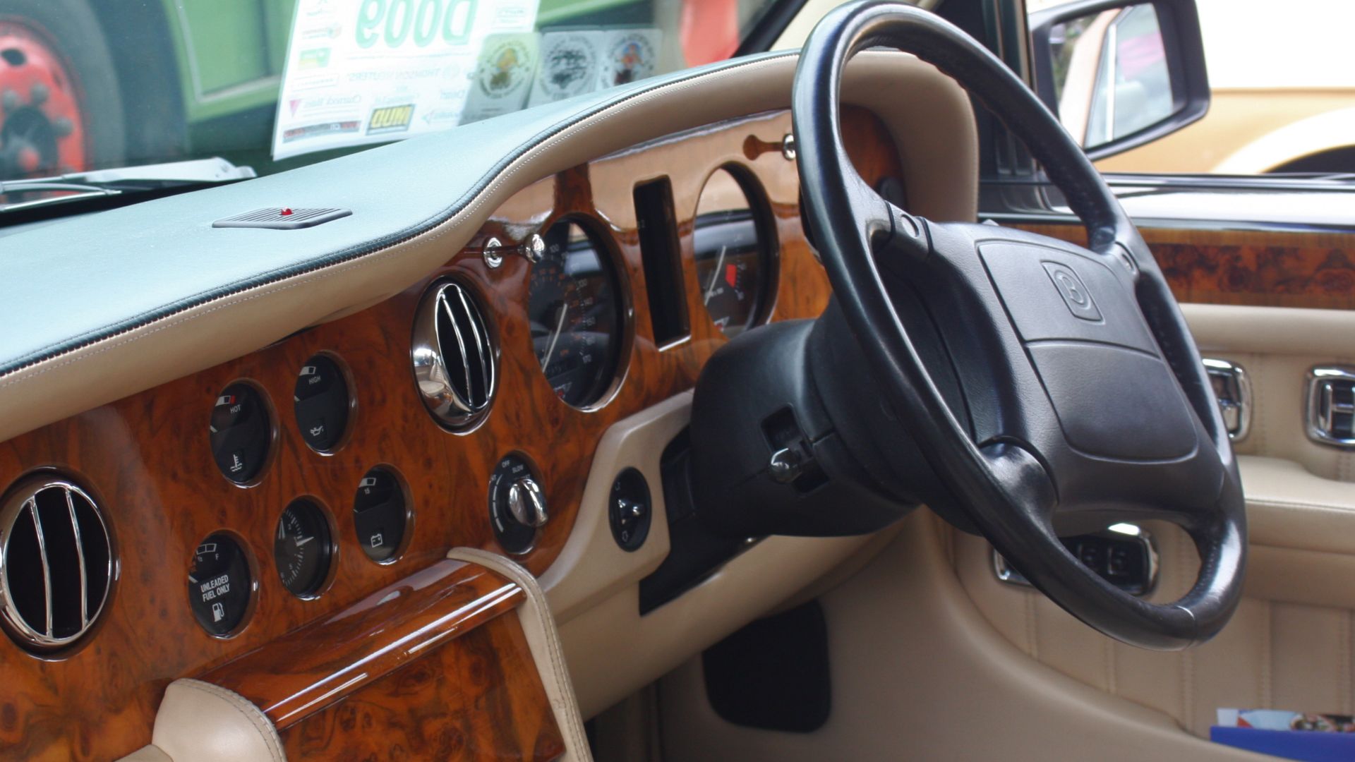1995 Bentley Brooklands 6.75 photographed at Hebden Bridge Vintage Weekend 2022
