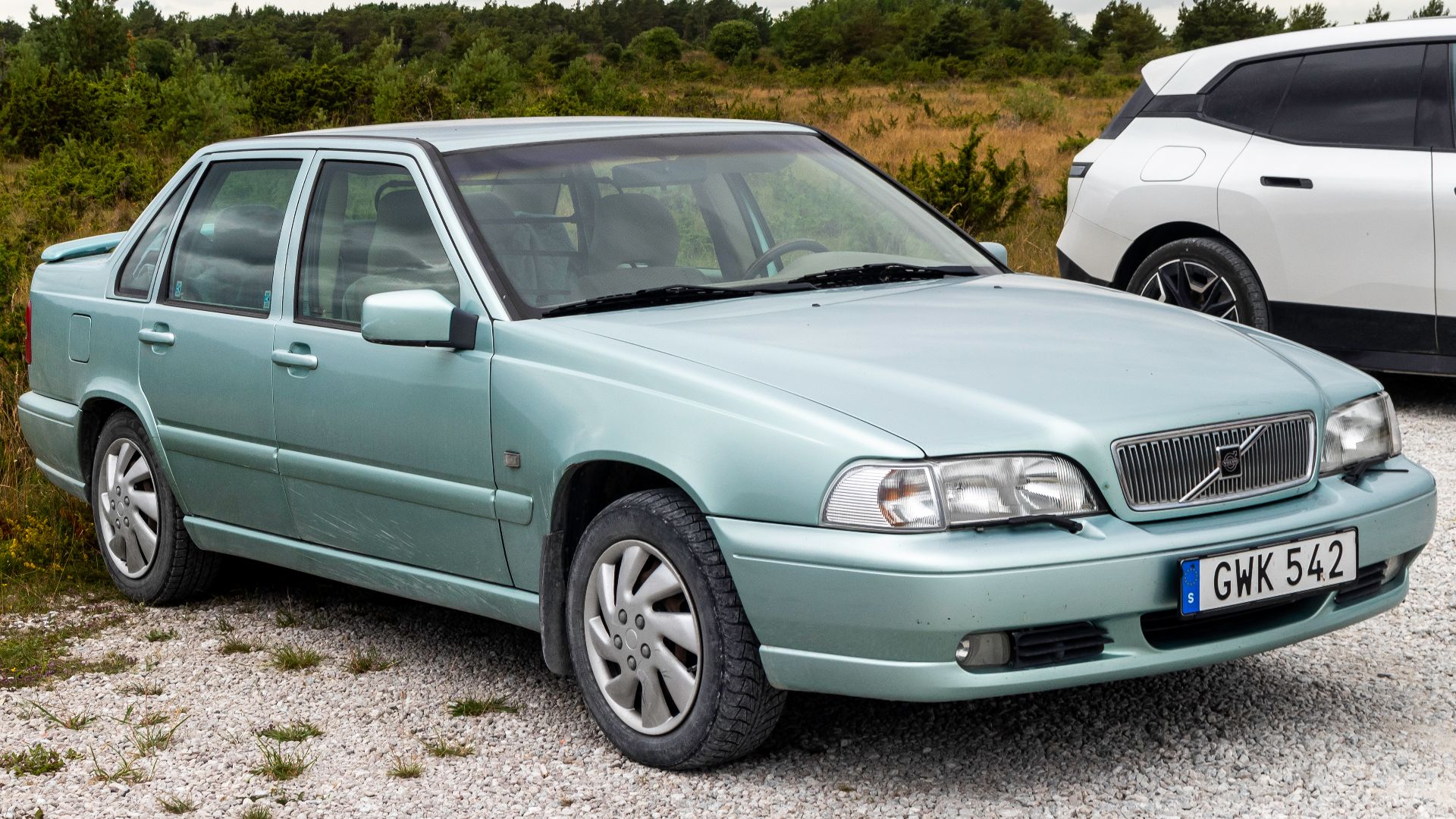 Volvo S70 de 1997 en Bunge, Gotland.
