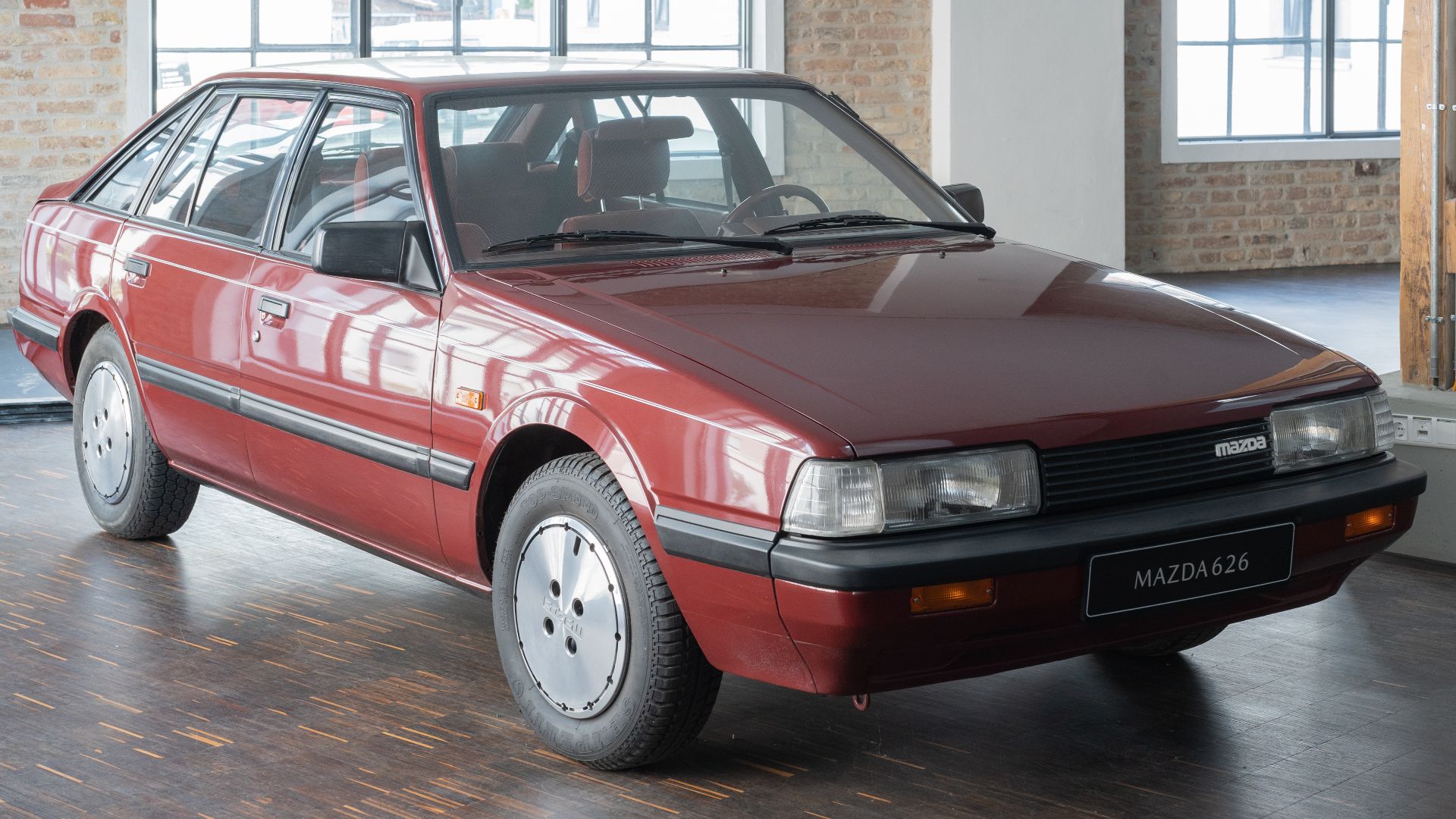 Mazda 626 (GC) at the Mazda-Museum Augsburg.