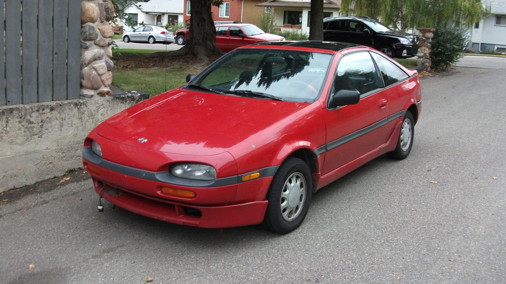 Nissan NX - no markings to determine if its a 1600 or 2000. I've always like these.