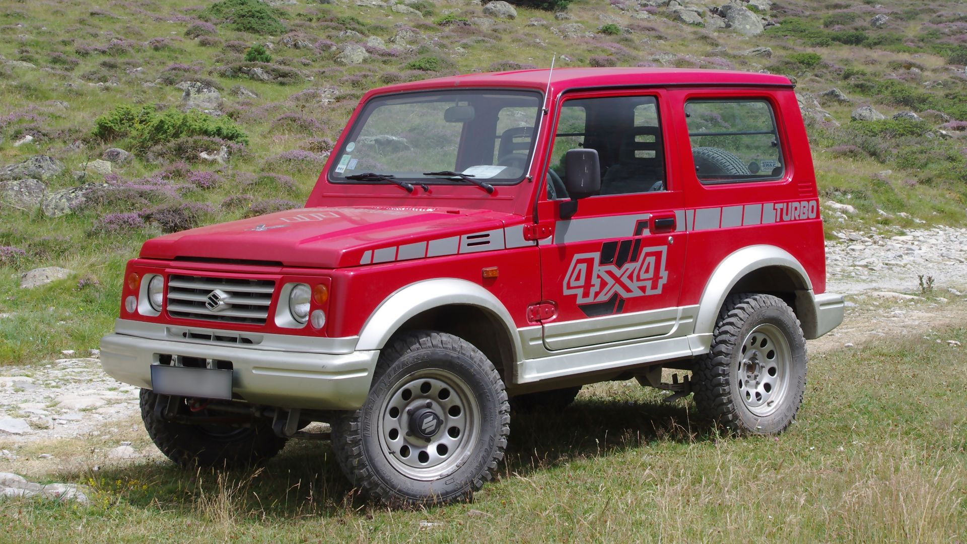 4WD, Suzuki Samurai, 1.9 TD, Pyrénées, France